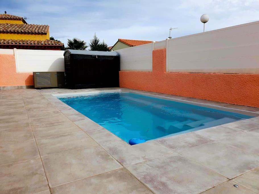 Villa H2O - Jacuzzi & Piscine Chauffee Le Barcarès Exteriér fotografie